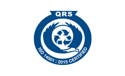 ISO 14001 : 2015 Certified